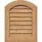 Ekena Millwork Arch Top Gable Vent Non-Functional Western Red Cedar Gable Vent w/Decorative Face Frame, 18"W x 36"H GVWAR18X3602SDUWR - alternate 1